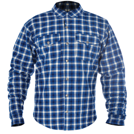 Kickback Shirt Checker Blu/Wht